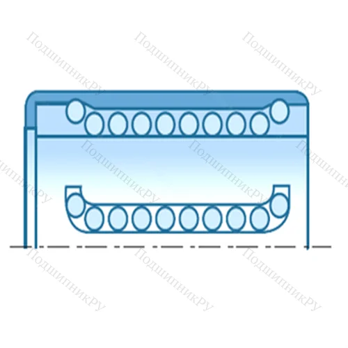 Подшипник шариковый линейный KH 5070LL