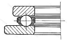 Модификация подшипника 958705С 