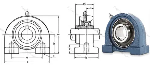 Подшипниковый узел UCPA 207 в Симферополе