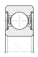 Модификация подшипника 6-80303С9 размер 17x47x14