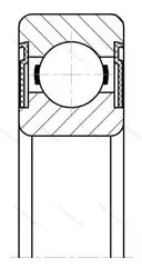 Модификация подшипника 5-180202 размер 15x35x11