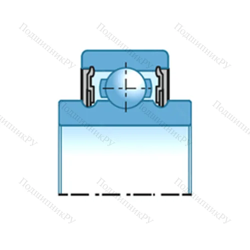 Подшипник шариковый радиальный 549172