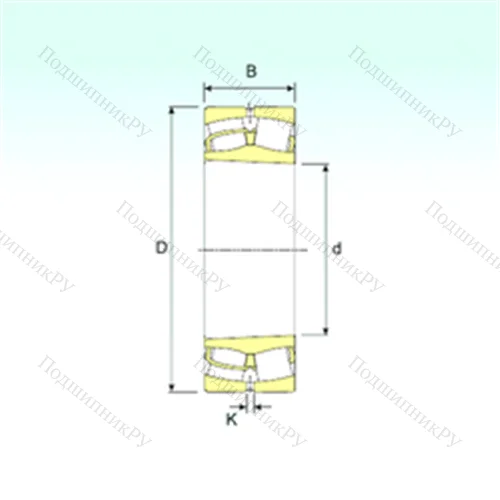 Подшипник роликовый радиальный самоцентрирующийся 22314 KVA