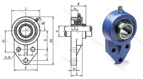 Подшипниковый узел UCFB 207 в Симферополе