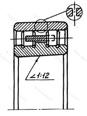 Подшипник  3182112 (NN 3012K) 