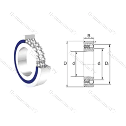 Подшипник шариковый радиальный самоцентрирующийся S 1202