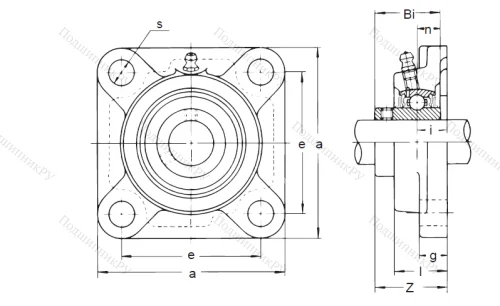 Подшипниковый узел UCF 204 в Симферополе