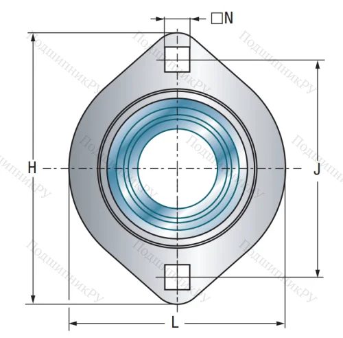 Подшипниковый корпус  PFL 205 в Симферополе