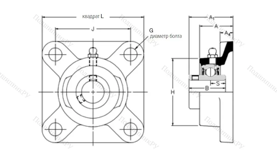 Подшипниковый узел