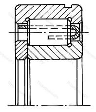 Модификация подшипника 6-692409К1М размер 45x120x29