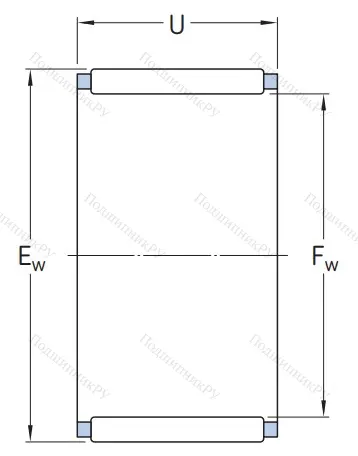 Подшипник K 20x24x13 в Симферополе