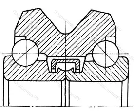 Модификация подшипника 6-776900ХК2 размер 11,6x46,012x29