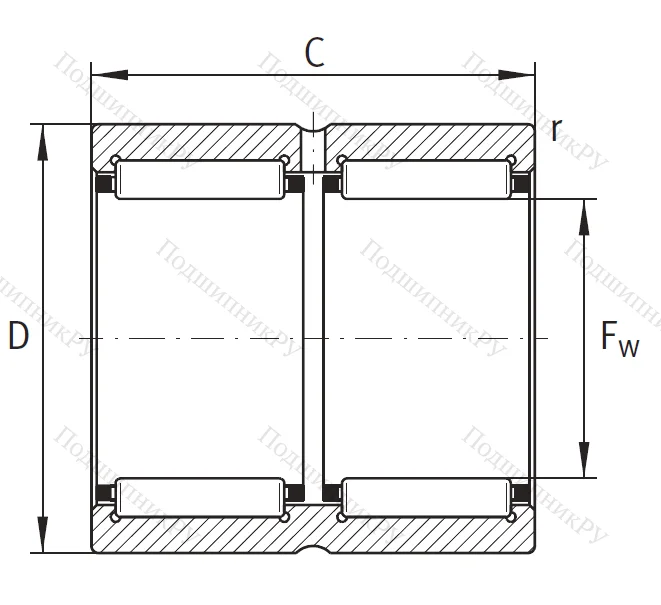 Игольчатый подшипник