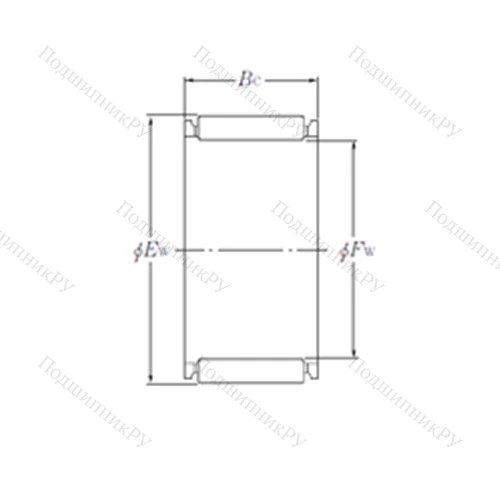 Подшипник игольчатый радиальный K 25?29?13 от производителя  NTN