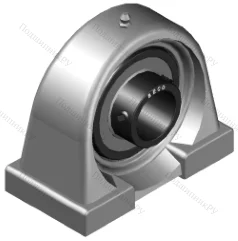 Высокотемпературный подшипниковый узел UCPA 202 BHTS ZZ GR CG 350°