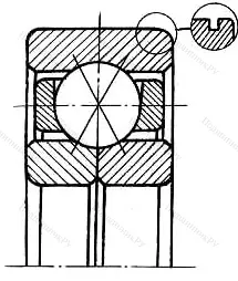 Подшипник  1176952 размер 260x360x46