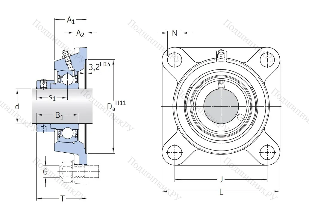 Подшипниковый узел