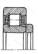 Модификация подшипника 2002872М размер 360x440x48 ГОСТ 520-89