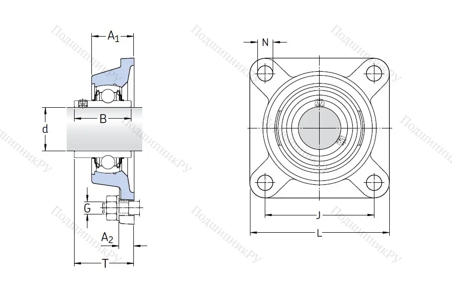 Подшипниковый узел