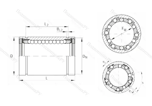 Подшипник KB 12 PP в Симферополе