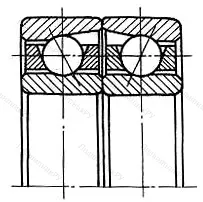 Модификация подшипника 6-366156КЛ размер 280x420x130 ГПЗ-9