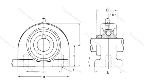 Подшипниковый узел UKP 218 в Симферополе