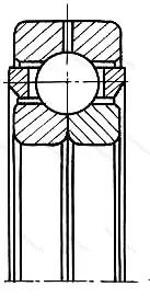 Подшипник QJ 210/P 63 размер 50x90x20