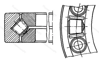 Подшипник  76692/670 размер 670x900x103 от производителя  EPK