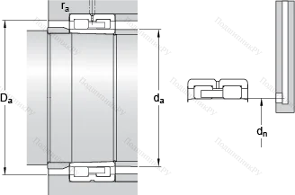 Подшипник NNU 4940 BK/SPW 33