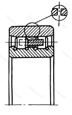 Модификация подшипника 2316 размер 80x170x39