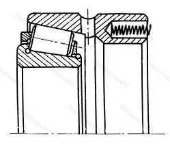 Модификация подшипника 17715ЛК размер 75x130x68,75