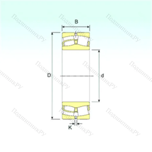 Подшипник роликовый радиальный самоцентрирующийся 22309