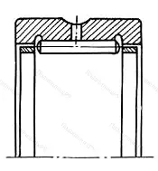 Подшипник  6254907 (RNA 6907) 