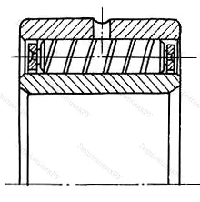 Модификация подшипника 8-5756 размер 280x420x127 от производителя  ГПЗ-1