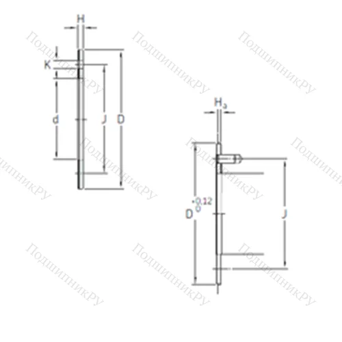 Подшипник скольжения PCMW 487402 E