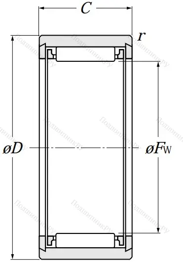 Игольчатый подшипник