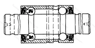 Модификация подшипника 330088К2С17 размер 16x30x40/105