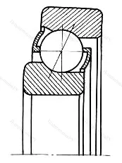 Подшипник  326307 размер 35x80x21
