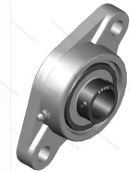 Высокотемпературный подшипниковый узел UCFL 201 BHTS ZZ GR CG 350°