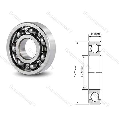 Подшипник шариковый радиальный F 18022
