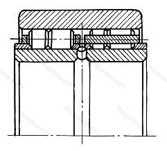 Модификация подшипника В0-2307КМШ размер 35x80x21