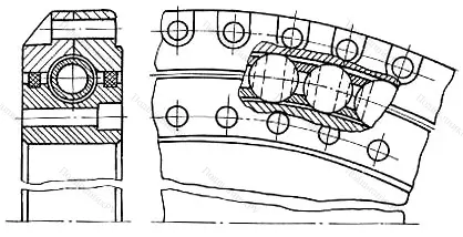 Подшипник  3689/1085 размер 1085x1300x70