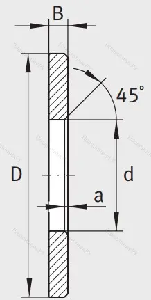 Игольчатый подшипник упорное кольцо LS 3552 от производителя  INA