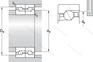 Подшипник BTM 85 BTN 9/P 4CDB