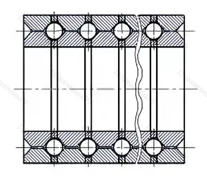 Подшипник  128726 размер 130x205x788
