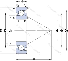 Подшипник BSA 203 C