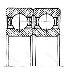 Подшипник  190209 размер 45x85x38