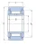 Игольчатый подшипник NATR 15 PP A от производителя  SKF