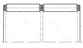 Модификация подшипника 664514 размер 70x78x31