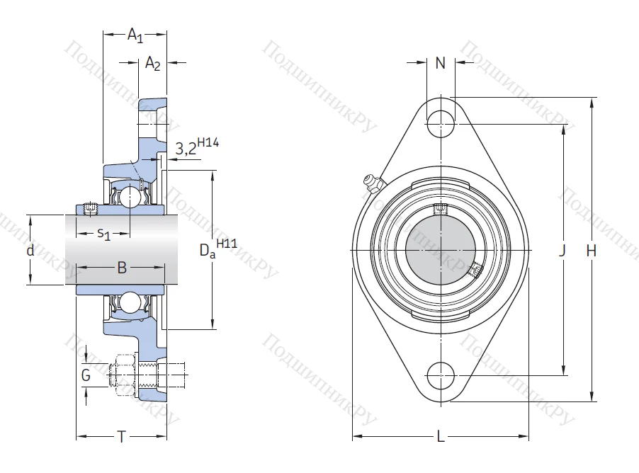Подшипниковый узел
